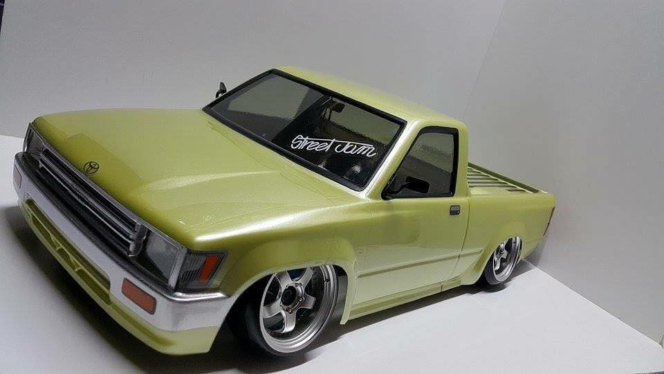 rc toyota hilux body