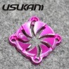 Usukani Aluminium alloy dissilient fan cover 25mm