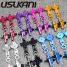 Usukani Rear Aluminium alloy adjustable invisible body post/combo/2pcs/Sakura Pink