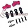 3Racing Sakura D4 RWD Aluminum Upper Arm Pink