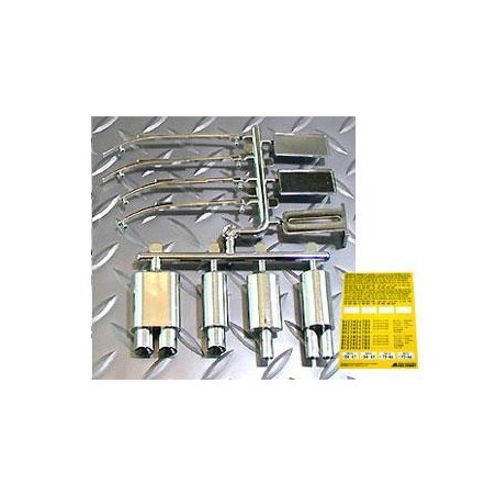 ABC Muffler wiper set-plated Chrome