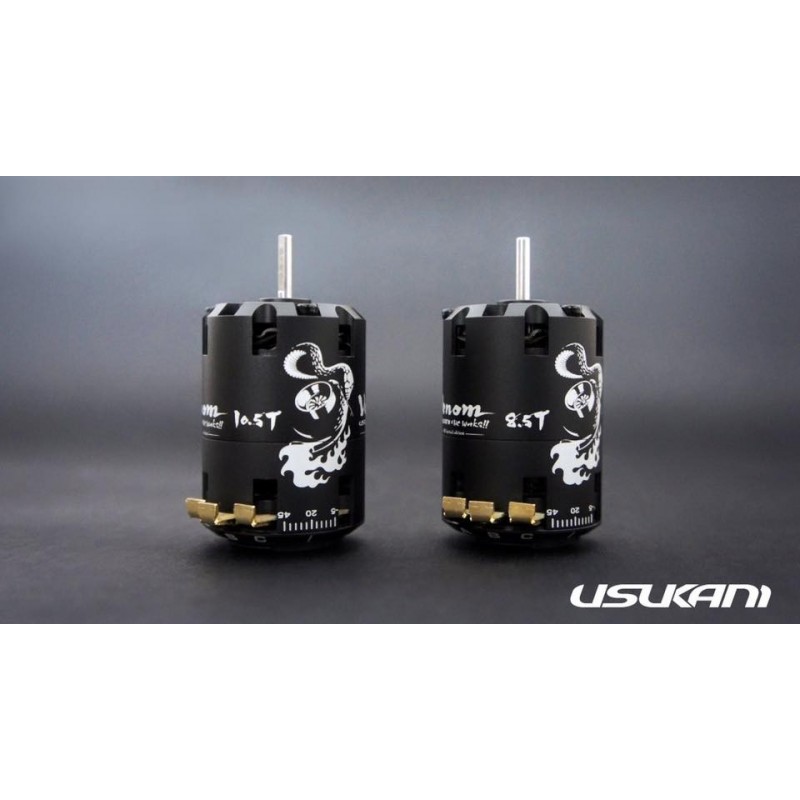 OmG 120A ESC + Usukani 10.5T motor combo set (Black version)