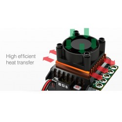 SKYRC Cheetah 1/10 60A Brushless ESC System Combo w/ Sensored 3250KV 10.5T Motor / Program Card