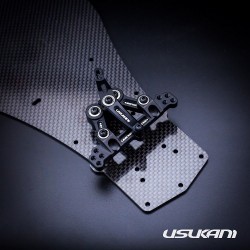 Usukani/5:5 Balance Design AL Steering Set For YD-2 (Black)