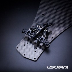 Usukani/5:5 Balance Design AL Steering Set For YD-2 (Black)