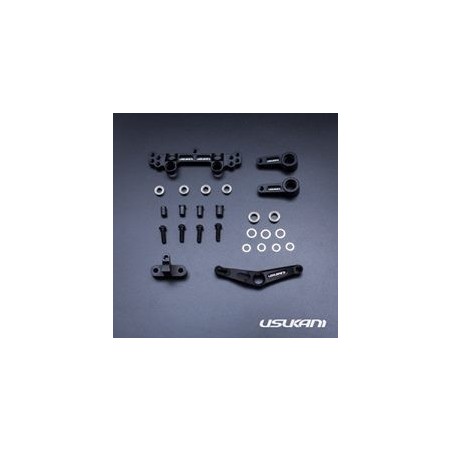 Usukani/5:5 Balance Design AL Steering Set For YD-2 (Black)