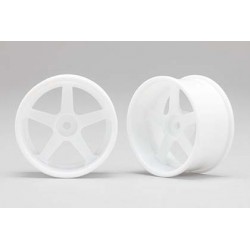 Yokomo Racing Performer Drinft wheel 5 spoke (8mm Off set/White) 4pcs