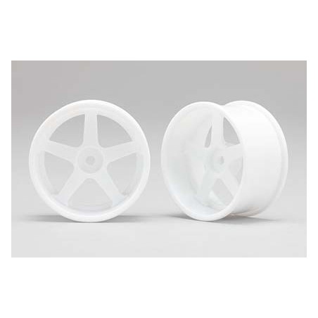 Yokomo Racing Performer Drinft wheel 5 spoke (8mm Off set/White) 4pcs