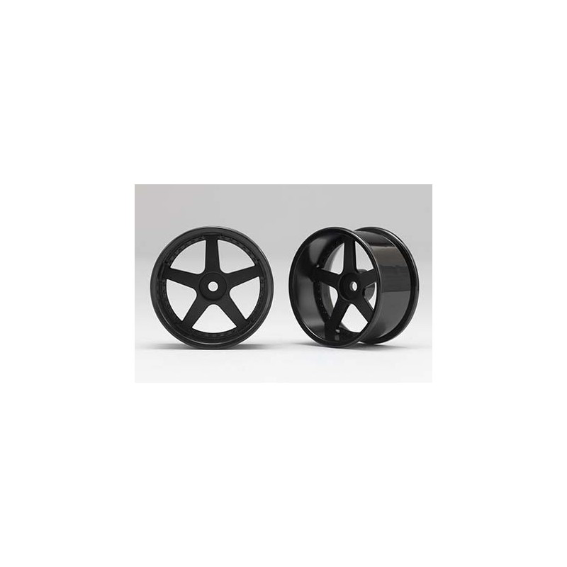 Yokomo Racing Performer Drinft wheel 5 spoke (8mm Off set/Black) 4pcs