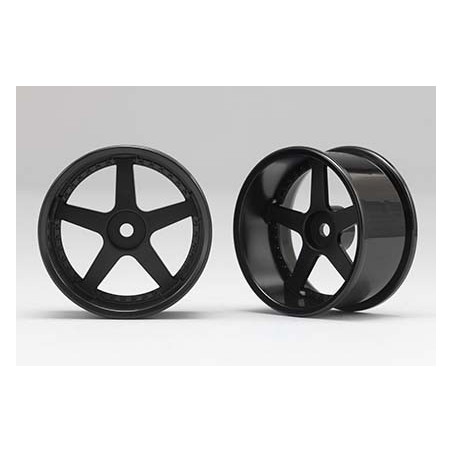 Yokomo Racing Performer Drinft wheel 5 spoke (8mm Off set/Black) 4pcs