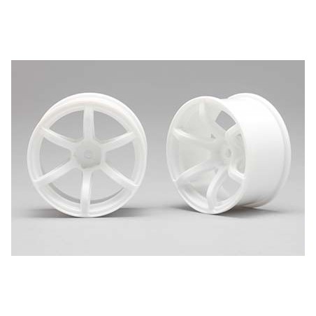 Yokomo Racing Performer Drinft wheel 6 spoke (8mm Off set/White) 4pcs