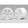 Yokomo Racing Performer Drinft wheel 6 spoke (8mm Off set/White) 4pcs