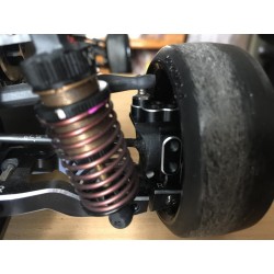 YOKOMO 3×6×2.0MM ALUMINUM SHIM BLACK 8pcs