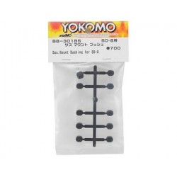 Yokomo BD8 Suspension Mount Bushing Set Black