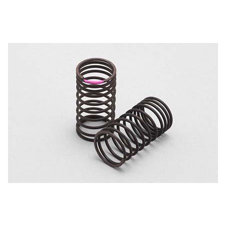 Yokomo 32mm φ1.2x10.5Turn (Pink) Progressive spring for Drift 2pcs