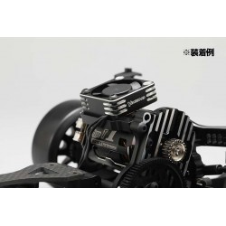 Aluminum frame 30mm cooling fan (Silver) - DD11