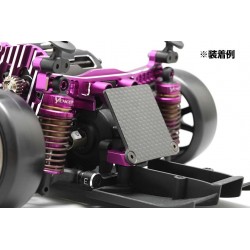 Yokomo Rear ESC mount for YD-2 series (Purple) - DD11