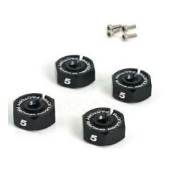 Wheel Adaptor (5mm) - Thick For Sakura Ultimate (Black) - DD11