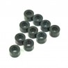 Aluminium M3 Flat Washer 4.0mm (10pcs) - Black - DD11