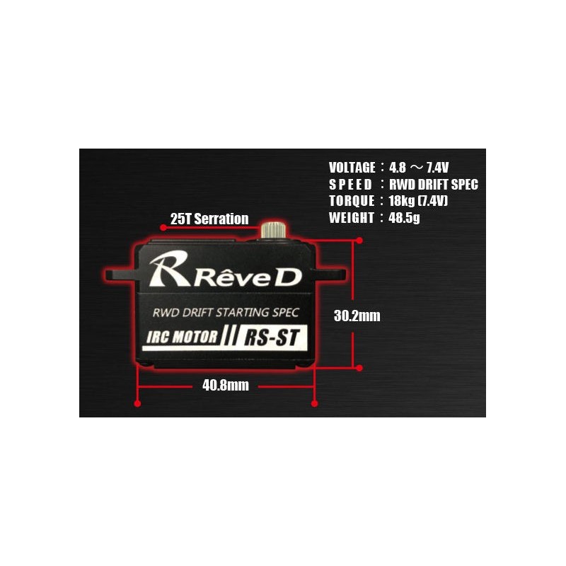 Reved RS-ST Servo Anniversary Edition (Black)