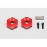 5.0mm Clamping Wheel Hub (Red) for YD-2