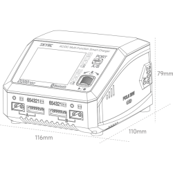 SkyRC D200neo DUAL AC/DC Multi-Function Smart Charger