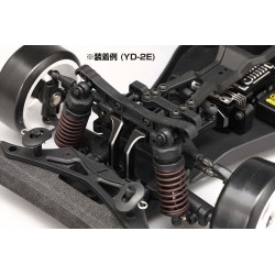 Yokomo Aluminum Integrated front bulkhead for YD-2