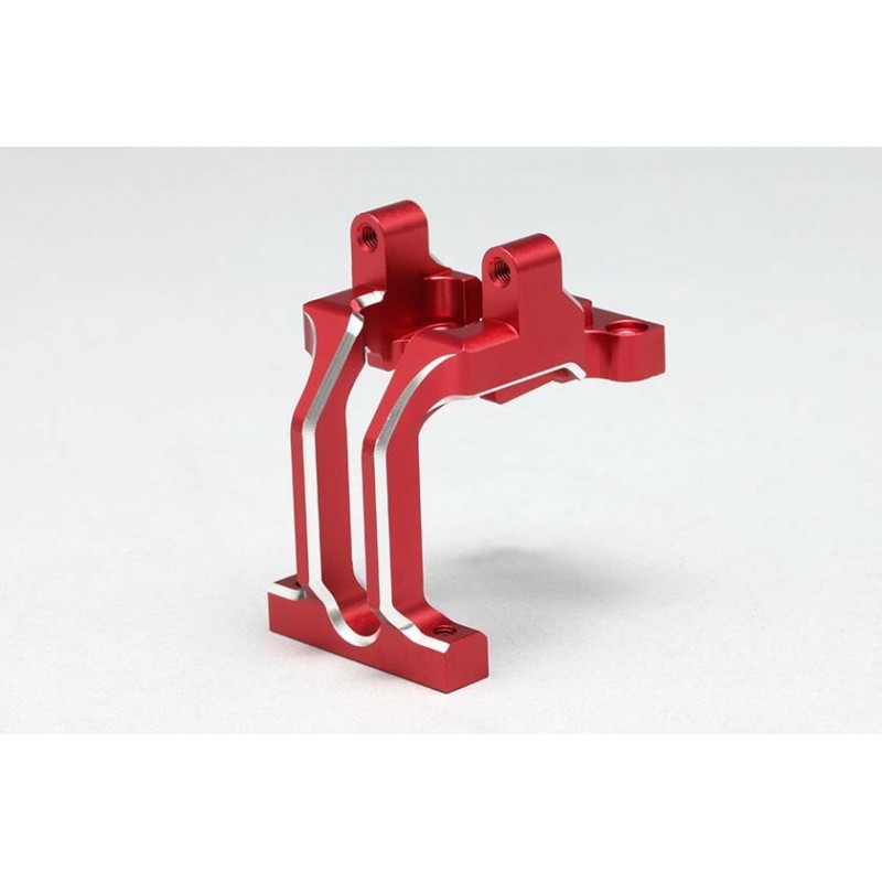 Yokomo Aluminum Integrated front bulkhead (Red) for YD-2