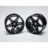 SRC R1 High Traction Nylon Rims. 6mm offset, 27mm x 2 (Black)