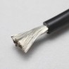 Yokomo 12 Gauge Black Cord(100cm)w/Shrink Tube