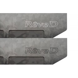 ReveD Limited production【 Forged carbon Pit board （No logo color）】