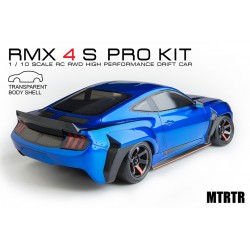 MST RMX 4 S PRO Drift Car KIT MTRTR (With transparent body shell)