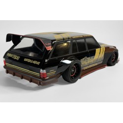 APlastics X BlackSmoke Mercedes S123 Tribute