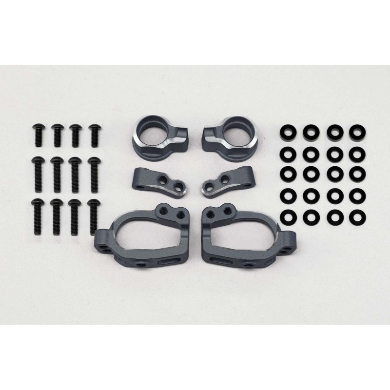 Yokomo Aluminium Adjustable Front ST Block for RD/SD/MD (Black)