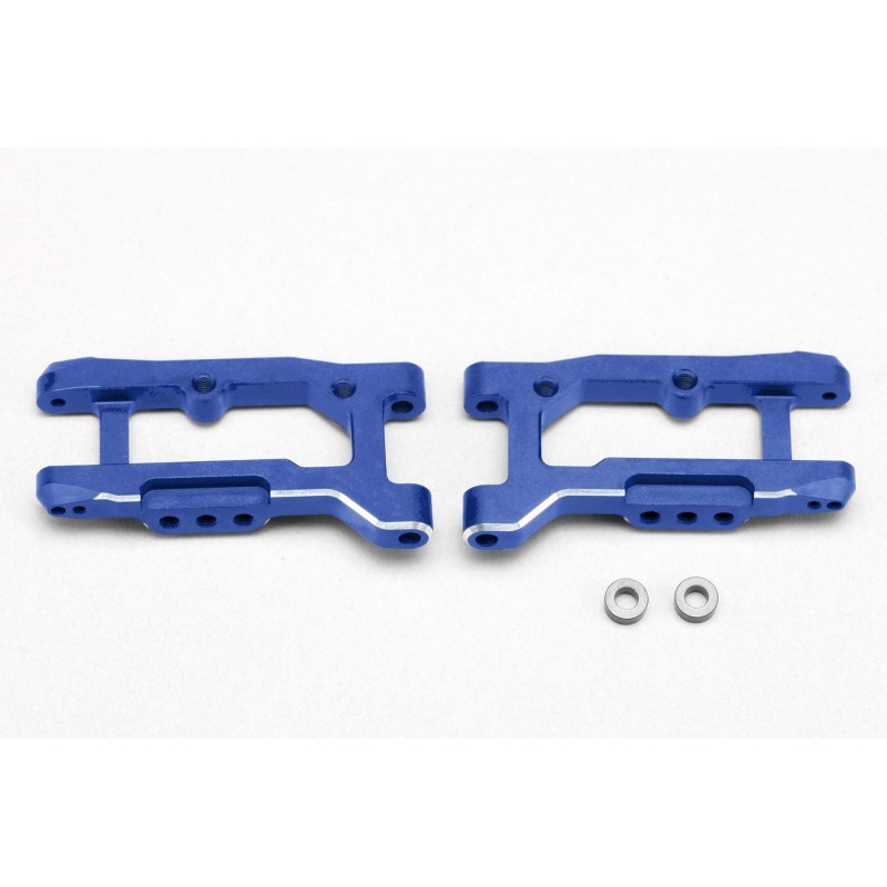 Yokomo Aluminium Rear H-Arm Weighted Type Blue (Short Arm for RD2.0/SD2.0)