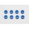 YOKOMO 3×6×3.0MM ALUMINUM SHIM BLACK 8pcs