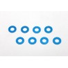 Yokomo Aluminium Shim 3.0 x 6.0 x 0.5mm, 8 pieces