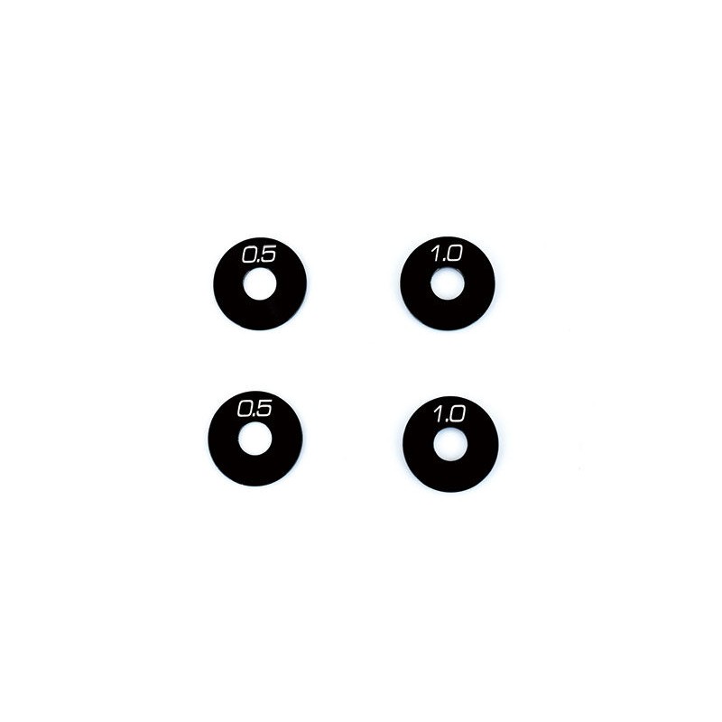 ReveD RDX Aluminium Wheel Hub Spacers, 0.5/1.0mm (2 each)