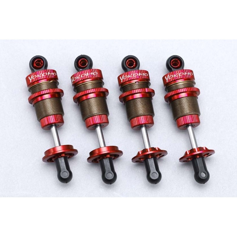 Yokomo SLF Aluminium Big Bore Shock Set for YD-2 (Red)