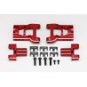 Yokomo Aluminium Adjustable Rear Short H-Arms for YD-2 (Red, Chamfered)