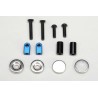 Yokomo Magnetic Front Body Mount Blue