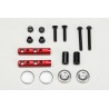 Yokomo Magnetic Rear Body Mount Red