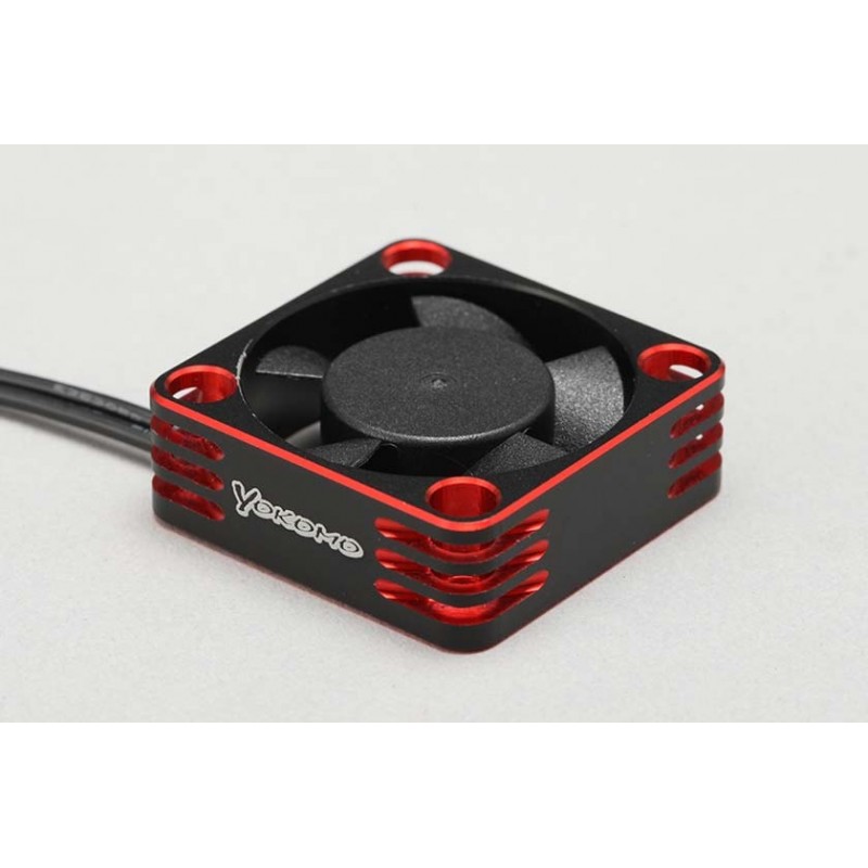 Yokomo 30mm aluminum frame cooling fan (Red)