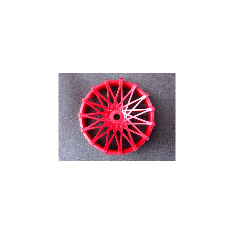 Super RIM" DISC "DAHLIA" Hot Red 2pcs