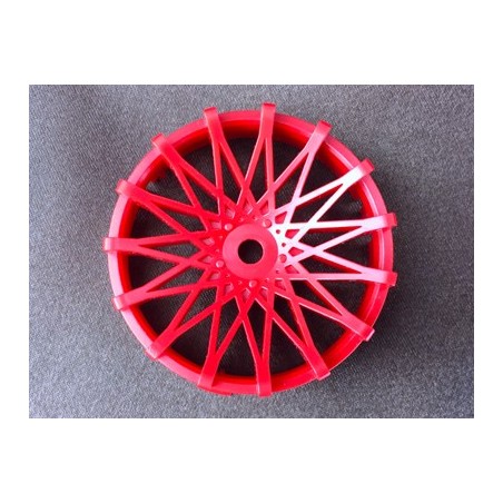 Super RIM" DISC "DAHLIA" Hot Red 2pcs