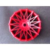 Super RIM" DISC "DAHLIA" Hot Red 2pcs