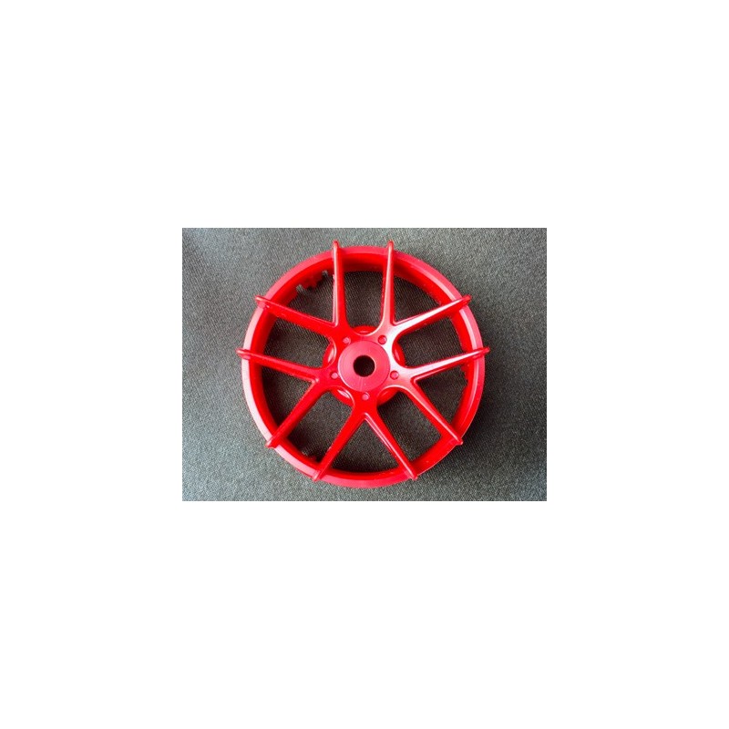 Super RIM" DISC "Jasmine" Hot Red 2pcs