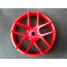 Super RIM" DISC "Jasmine" Hot Red 2pcs