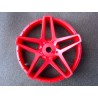 Super RIM" DISC "Southern Cross" Hot Red 2pcs