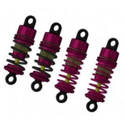 D4 57mm Fully Aluminum Damper set Pink